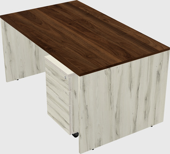 Rectangular desk