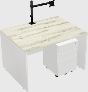 Rectangular desk