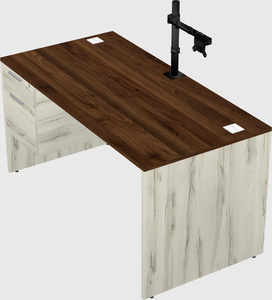 Rectangular desk