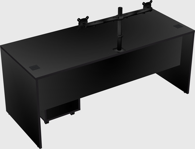 Rectangular desk