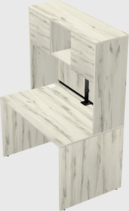 Rectangular desk
