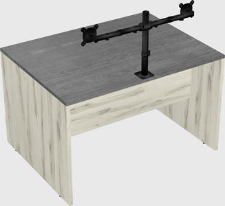Rectangular desk