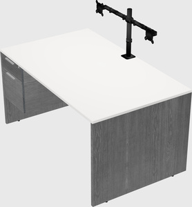 Rectangular desk