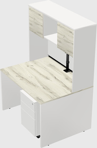 Rectangular desk