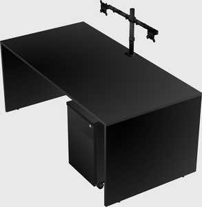 Rectangular desk