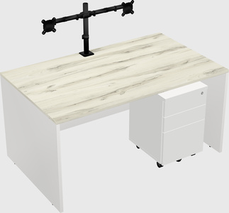 Rectangular desk