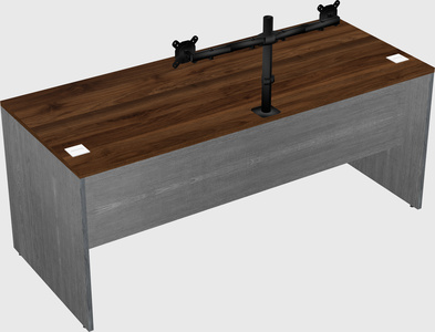 Rectangular desk