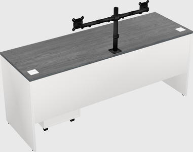 Rectangular desk
