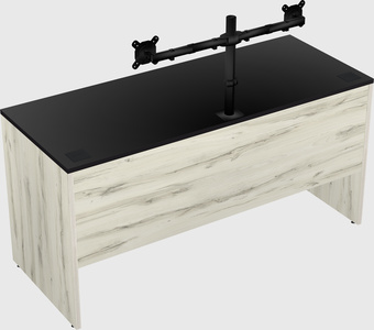 Rectangular desk