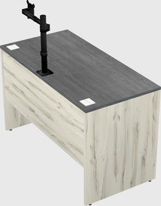 Rectangular desk