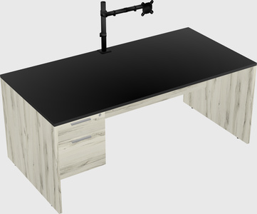 Rectangular desk