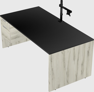Rectangular desk
