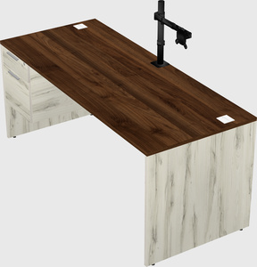 Rectangular desk