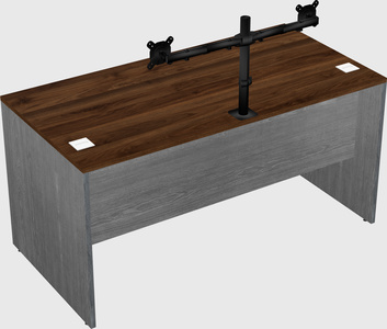 Rectangular desk