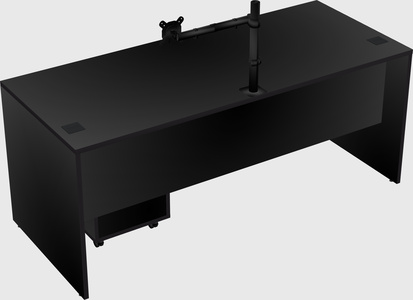 Rectangular desk