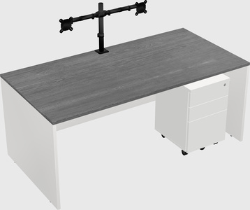 Rectangular desk