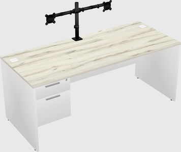Rectangular desk