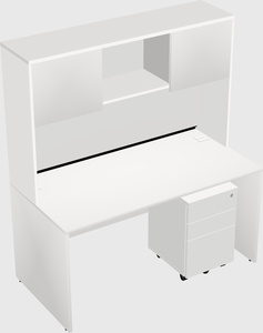Rectangular desk