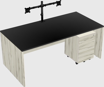 Rectangular desk