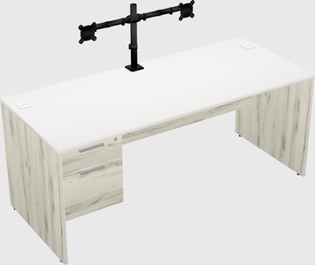 Rectangular desk