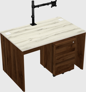 Rectangular desk