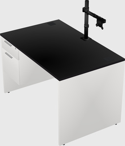 Rectangular desk