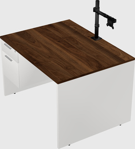 Rectangular desk