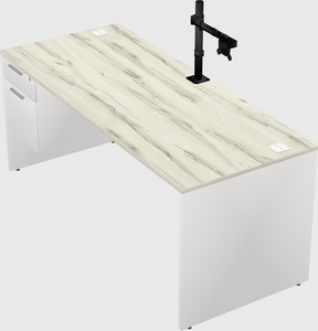 Rectangular desk
