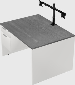 Rectangular desk