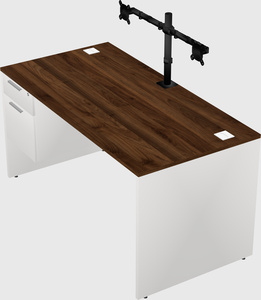 Rectangular desk
