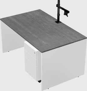 Rectangular desk