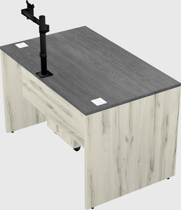 Rectangular desk