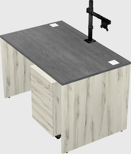 Rectangular desk