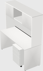 Rectangular desk