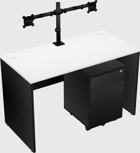 Rectangular desk