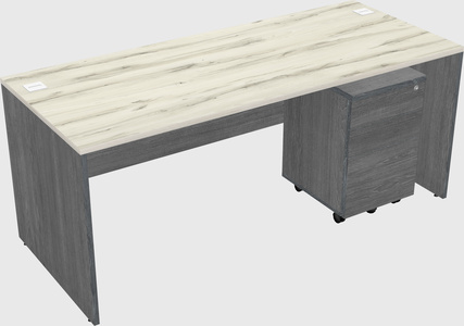 Rectangular desk