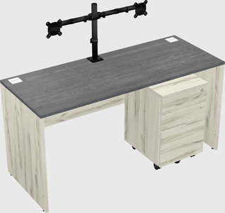 Rectangular desk