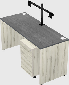Rectangular desk