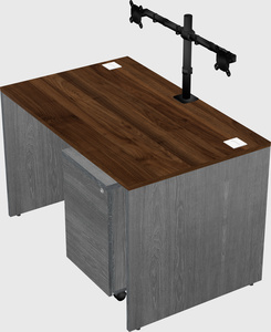 Rectangular desk