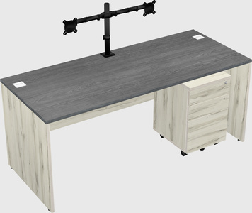 Rectangular desk