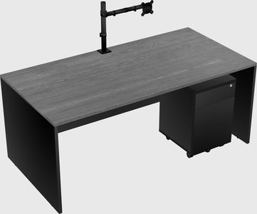 Rectangular desk