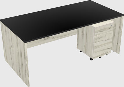 Rectangular desk