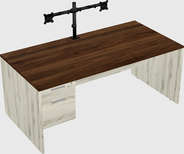 Rectangular desk
