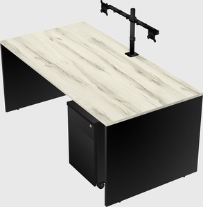 Rectangular desk