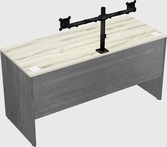 Rectangular desk