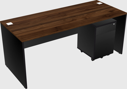 Rectangular desk