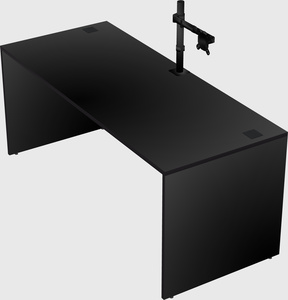 Rectangular desk