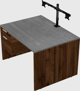 Rectangular desk