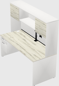 Rectangular desk