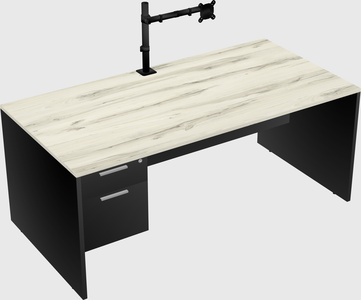 Rectangular desk